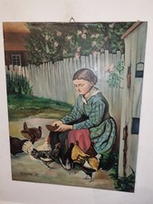 Oil canvas vintage for sale  ILFORD