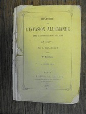 Histoire invasion allemande d'occasion  Montargis