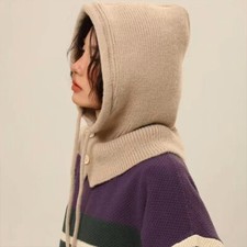 Gorro feminino quente colarinho snood à prova de vento chapéu balaclava cachecol malha com capuz boné, usado comprar usado Gorro feminino quente colarinho snood à prova de vento chapéu balaclava cachecol malha com capuz boné, usado comprar usado  Enviando para Brazil