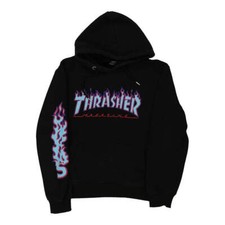 Thrasher spellout hoodie for sale  GRAYS