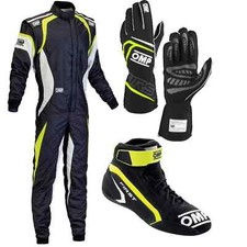 Terno de corrida Go Kart kit completo de kart impresso digital nível 2 sapatos e luvas de kart comprar usado  Enviando para Brazil