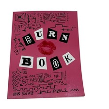 Caderno diário Mean Girls Burn Book Its Full Of Secrets rosa macio  comprar usado  Enviando para Brazil