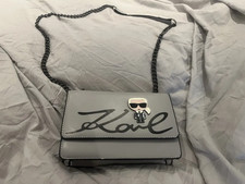 Torebka Karl Lagerfeld Szara, używany na sprzedaż  PL