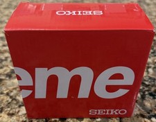 Supreme seiko red for sale  Staten Island