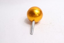 Usado, Tampo de acabamento de vara de bandeira alumínio dourado 3" bola 1/2-13 haste comprar usado  Enviando para Brazil