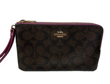 Coach double zip for sale  Hudson