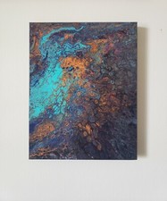 Acrylic fluid poured for sale  Brooklyn