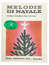 Melodie natale spartiti usato  Teramo
