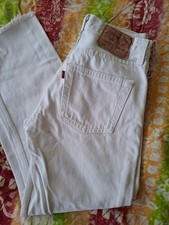 levis jeans 501 weiss gebraucht kaufen  Berlin