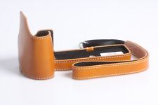 Lederhalbtasche braun riemen gebraucht kaufen  München