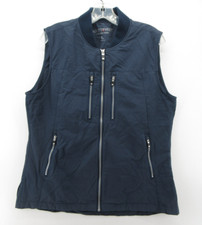 Colete SCOTTeVEST Feminino Grande Azul 101 Techwear Utilitário Viagem Zíper Completo Jaqueta, usado comprar usado  Enviando para Brazil