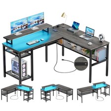 Shaped computer desk for sale  Brentwood