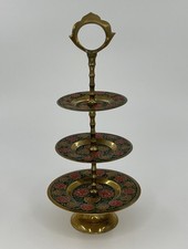 Vtg brass enamel for sale  Bear