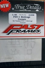Vought F4U-1 Birdcage Corsair, Fast Frames, True Details, Scale: 1/48, Kit:41006 comprar usado  Enviando para Brazil