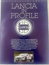Lancia motor supplement for sale  KENDAL