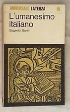 49516 umanesimo italiano usato  San Benedetto del Tronto