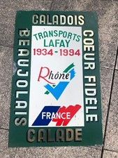 Ancienne tôle transports d'occasion  Villefranche-sur-Saône