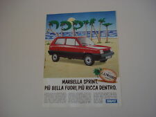Advertising pubblicità 1988 usato  Salerno