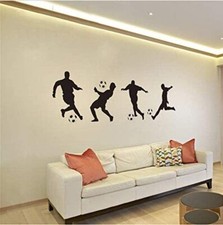 Pegatina de pared deportiva de vinilo extraíble para habitaciones infantiles hogar decorativo segunda mano  Embacar hacia Mexico