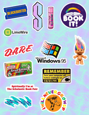 90s kid sticker for sale  Acworth
