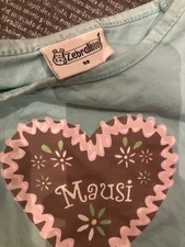 Shirt mausi lebkuchenherz gebraucht kaufen  Bremen