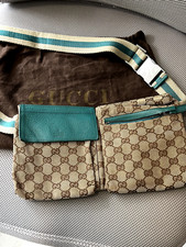 Gucci canvas belt for sale  KIDLINGTON