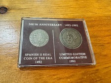 Conjunto de moedas comemorativas 500º aniversário 1492-1992 espanhol II moeda real Colombo comprar usado  Enviando para Brazil