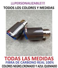 Akrapovic coche tubo de escape cola TODAS LAS MEDIDAS CARBONO REAL MATE Y BRILLO comprar usado  Enviando para Brazil