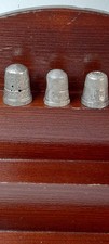 Antique silver thimbles for sale  GLASGOW