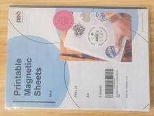 Printable magnetic sheets. for sale  DUNDEE