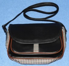 Shoulder bag dogtooth for sale  CHATHILL