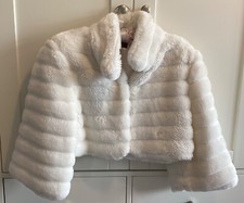 Cream faux fur for sale  CRAWLEY