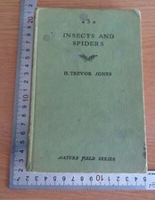 Insects and Spiders Nature Field Series 3 H. Trevor Jones Hardback 1st 1952 segunda mano  Embacar hacia Mexico