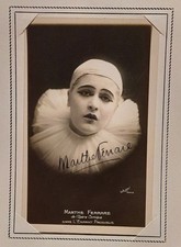 Autographed card martha d'occasion  Expédié en Belgium