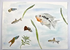 Original watercolor painting for sale  Renfrew