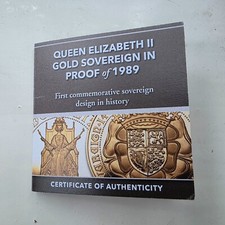 1989 gold full for sale  ABERDEEN