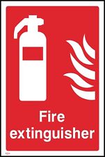 Fire extinguisher sign for sale  WARE