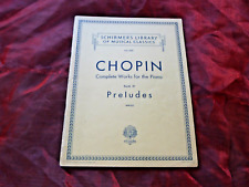 Chopin book preludes gebraucht kaufen  Elztal
