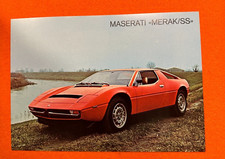 Maserati merak prospektblatt gebraucht kaufen  Friedberg