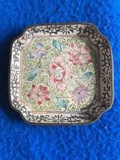 Vintage square enamelled for sale  KILGETTY