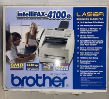 Brother IntelliFax 4100e Business Class fax/impressora/copiadora a laser de alta velocidade, usado comprar usado  Enviando para Brazil