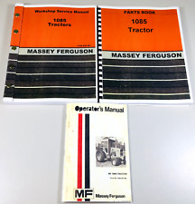 Massey Ferguson Mf 1085 Operadores de Serviço de Trator Peças Manual Loja Conjunto de Reparo comprar usado  Enviando para Brazil