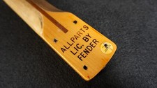 Vintage Japonês Allparts Stratocaster Fender Pescoço Licenciado - Bordo - Radi 7,25" comprar usado  Enviando para Brazil