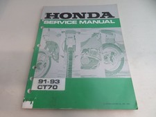 Honda ct70 service for sale  Billings