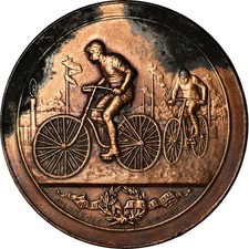 Médaille course vélocipèdes d'occasion  Lille-