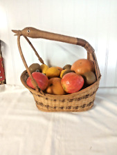 shaped swan basket wicker for sale  Rhinelander