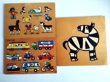 Lot puzzle bois d'occasion  Limoges-