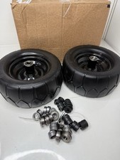 Pneu 11x6.00-5 Flat Free, pacote com 2 pneus 11x6.00-5 para cortador de grama giro zero NOVO! comprar usado  Enviando para Brazil