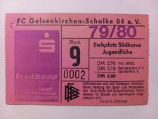 Ticket eintrittskarte fußball gebraucht kaufen  Gotha-Umland
