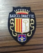 Ecusson brode barcelonnette d'occasion  Caudry
